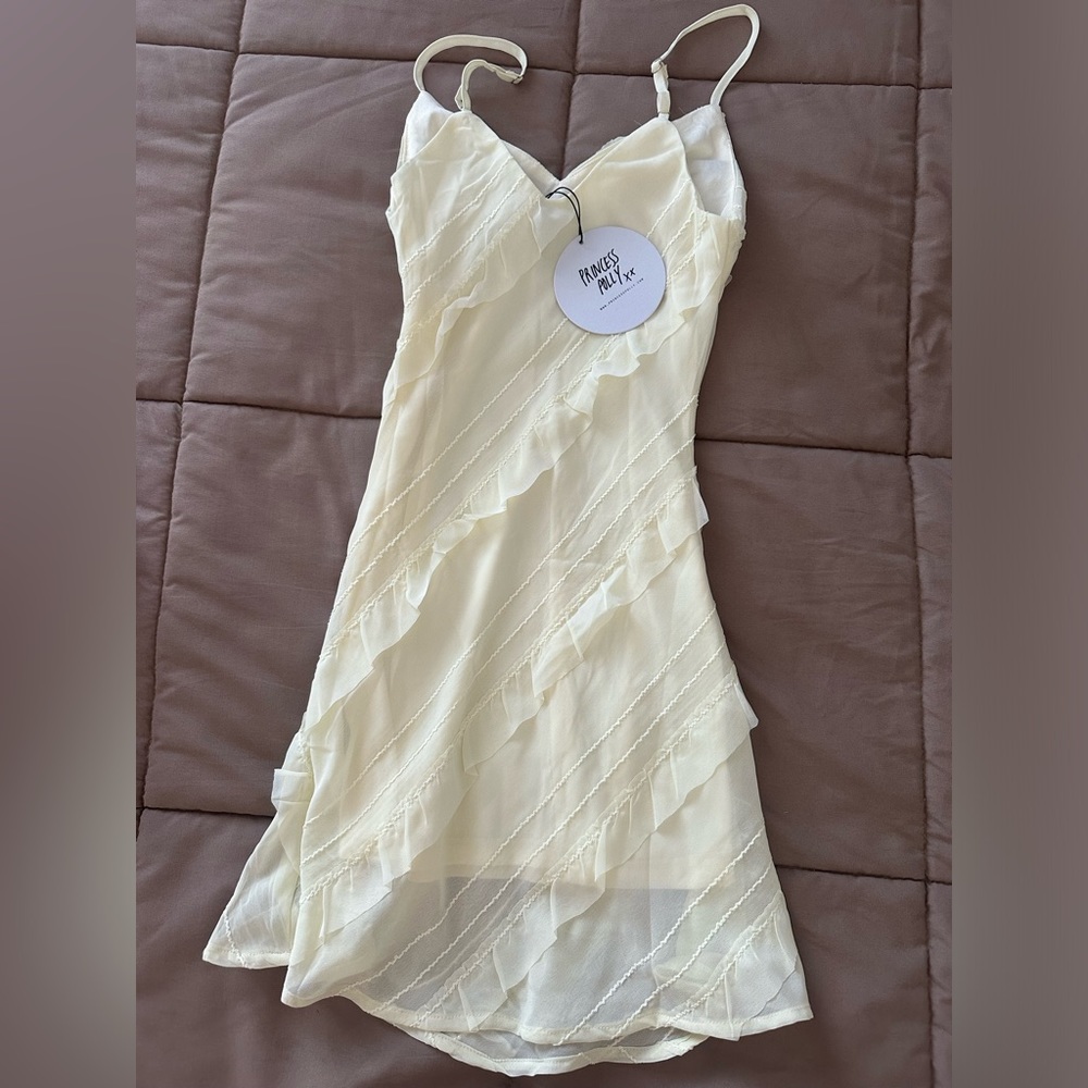 NEW WITH TAGS Cream Dress